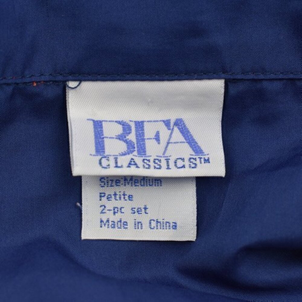 BFA Classics Wind‎ Breaker Jacket Only Size Medium Gently Used Condition - Picture 5 of 5